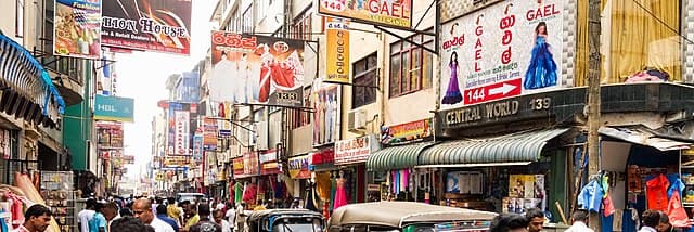 Pettah market streets