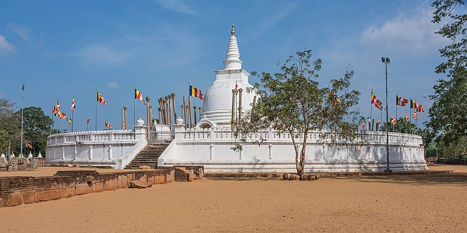 Thuparamaya Stupa in Anuradhapura