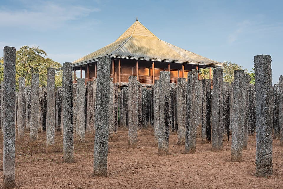 Lovamahapaya ruins at dawn