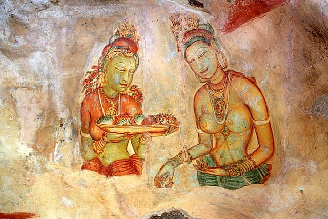 Sigiriya frescoes