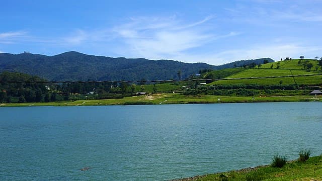 Lake Gregory in the hill country